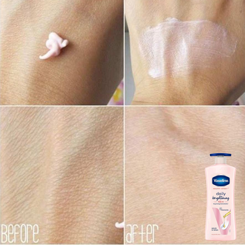 Vaseline Sữa Dưỡng Thể Healthy Bright Daily Brightening 48HR 725ml- Cấp Ẩm Cho Da Mềm Mại | BigBuy360 - bigbuy360.vn