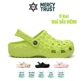 [Tặng 10 Sticker Ngẫu Nhiên] Dép Sục MERCY TRUST Kim Cương Nam Nữ Cao 3cm Chất liệu EVA An toàn Êm Nhẹ Chống trượt-knb
