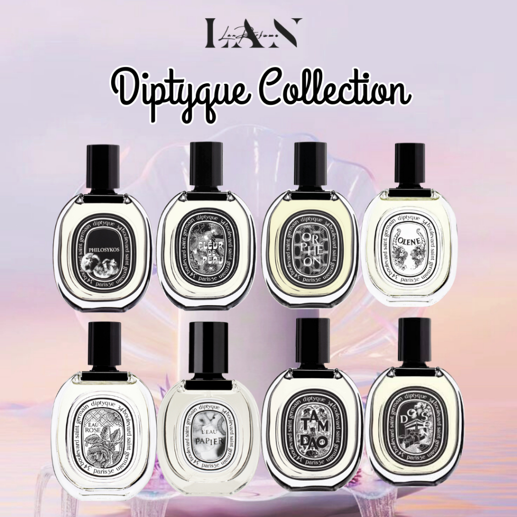 Nước Hoa Chiết Diptyque Fleur De Peau, L'eau Papier, Tam Dao, Do Son, Orpheon, Phyloskyos, Eau Rose,