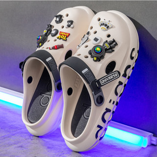 Dép sục nam kèm sticker HOT  phi hành gia, Joker, Batnam hot trend trẻ trung phong cách 062