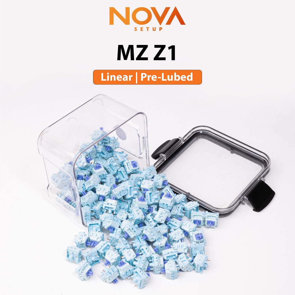 Pack 70/90 Switch MZ Z1 linear 53g prelubed công tắc bàn phím cơ MZ Z1