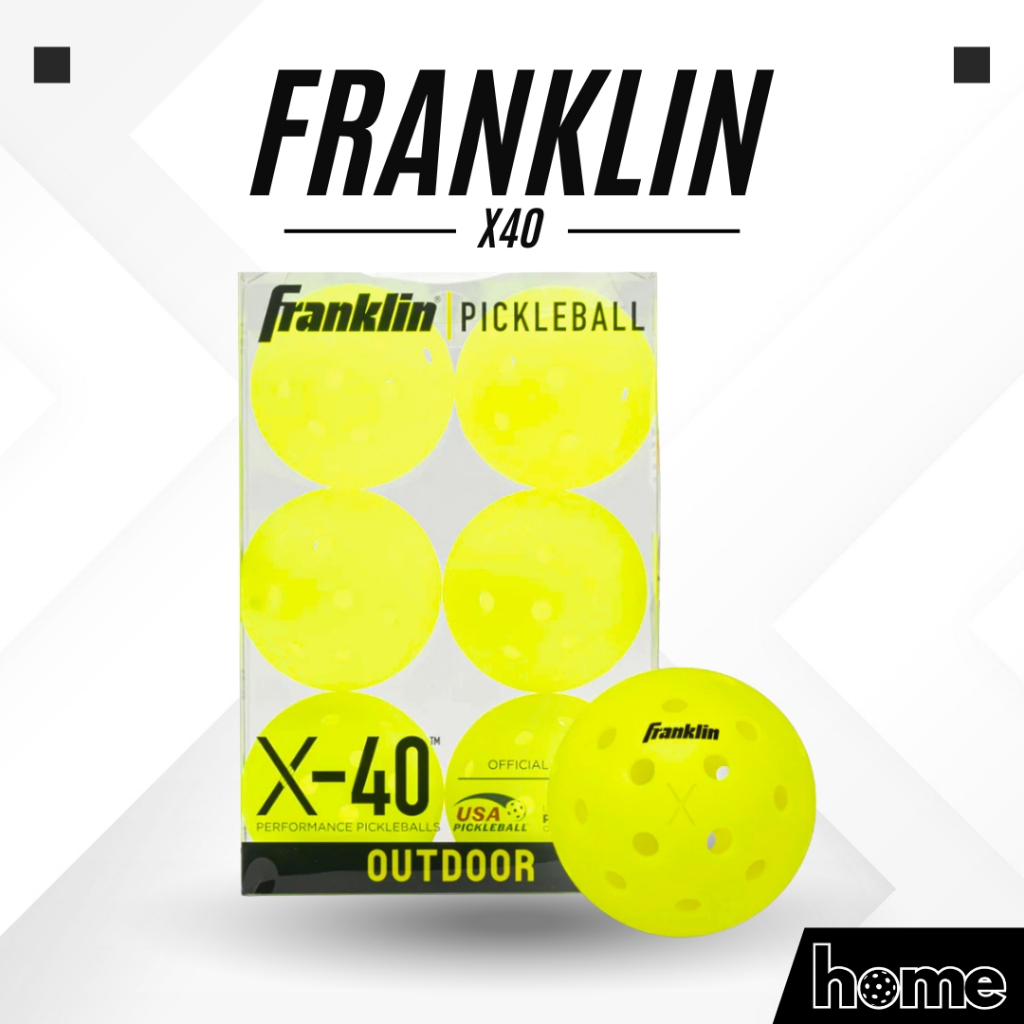 [CHÍNH HÃNG] Bóng Pickleball Franklin X40 Outdoor chuẩn thi đấu USAPA