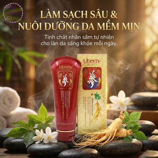 Sữa Rửa Mặt Liberty Nhân Sâm