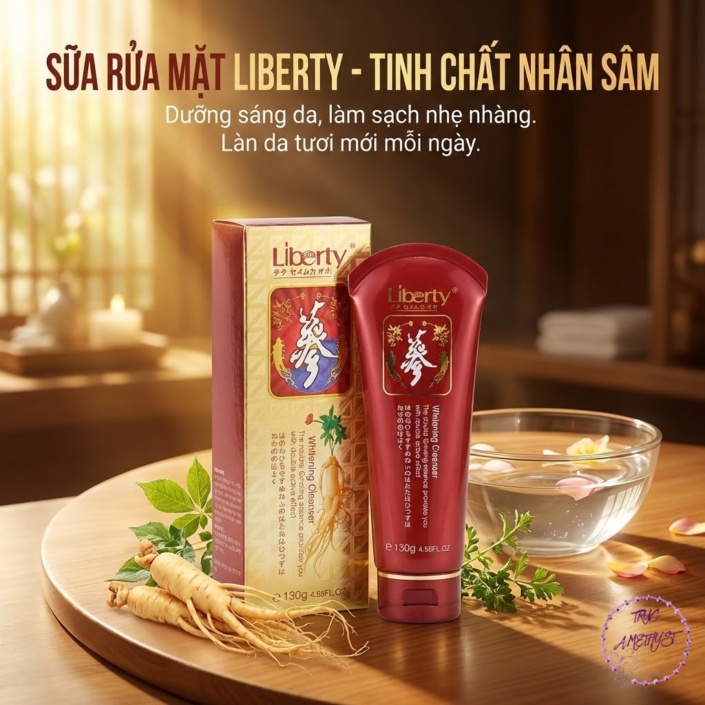 Sữa Rửa Mặt Liberty Nhân Sâm