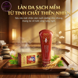 Sữa Rửa Mặt Liberty Nhân Sâm