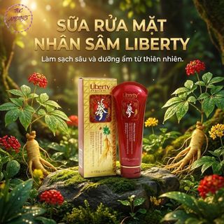 Sữa Rửa Mặt Liberty Nhân Sâm