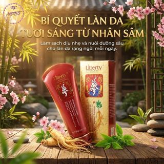 Sữa Rửa Mặt Liberty Nhân Sâm