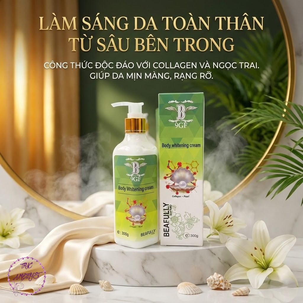 Kem dưỡng trắng da toàn thân 9GF