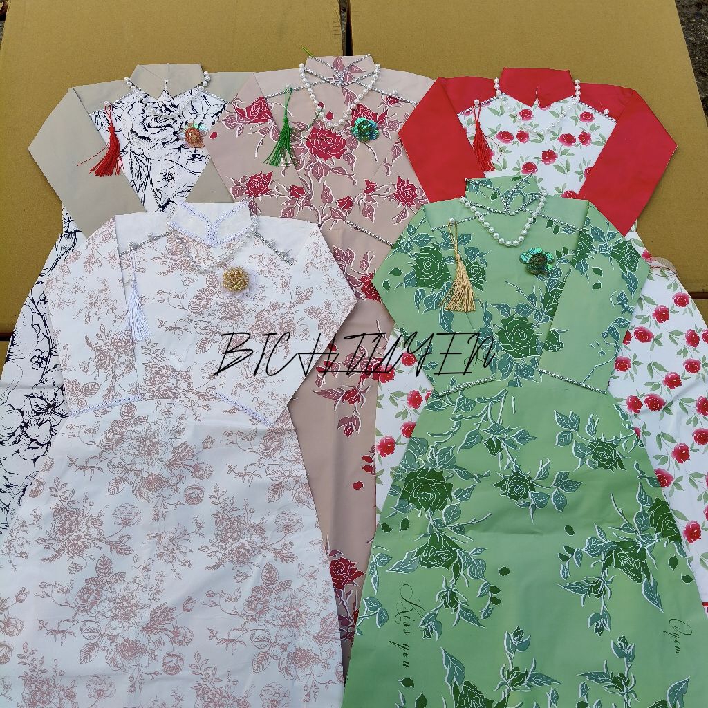 [HÀNG MÃ] BỘ GIẤY CÚNG AODAI NỮ