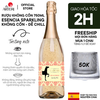 Rượu Vang Không Cồn Sparkling La Doma White 0% 750ml 