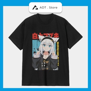 Áo thun Shirakami Fubuki Hololive - My Hero Academia Shoto Todoroki - Kim Jong Un North Face đủ size giá rẻ