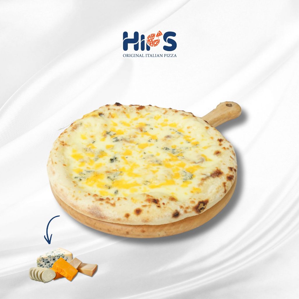 Pizza 4 Vị Phô Mai - Pizza Hip'S (Pizza Cấp Đông)