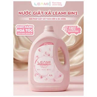 Nước Giặt Xả Đậm Đặc Leami 3.2L  – Hương Nước Hoa Huyền Diệu/ Hương nắng mai - lưu hương lâu.