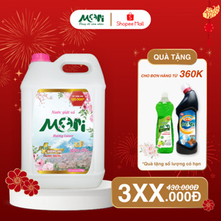 Nước giặt xả Mori Clean 10kg thơm lâu, giat xa quần áo 2 trong 1 cửa trên, cửa trước