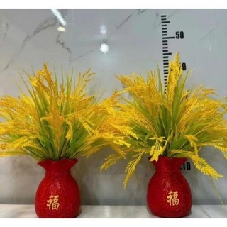Bông Lúa Vàng Mạch Trang Trí Nhà Cửa, Tết Tượng ˇTrưng Cho Tài Lộc