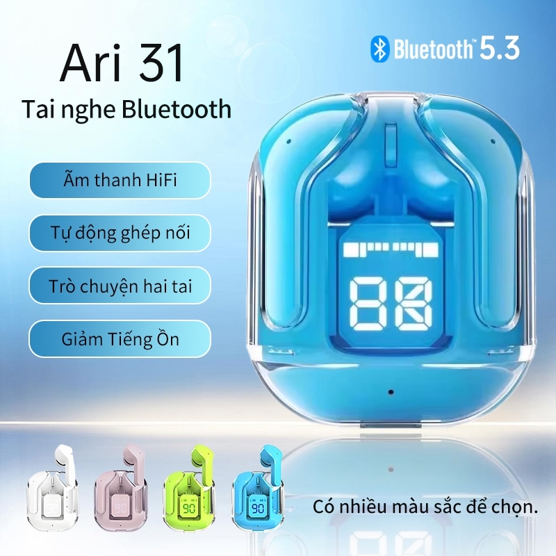 KY8 Vỏ trong suốt HIFI Tai nghe chơi game cảm ứng chất lượng âm thanh MINI PRO/S8/31/H4 v5.3 Tai ngh