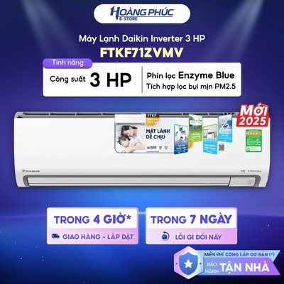 [Miễn phí CÔNG RÁP] Điều Hoà DAIKIN Inverter FTKF | ATKF series 1 Chiều