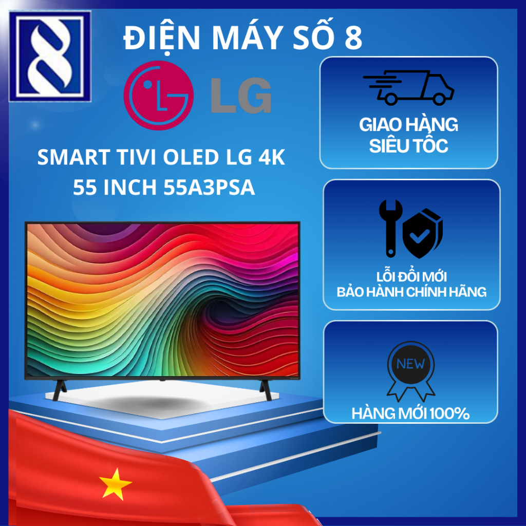 Smart tivi LG 55A3PSA OLED 4K 55 inch