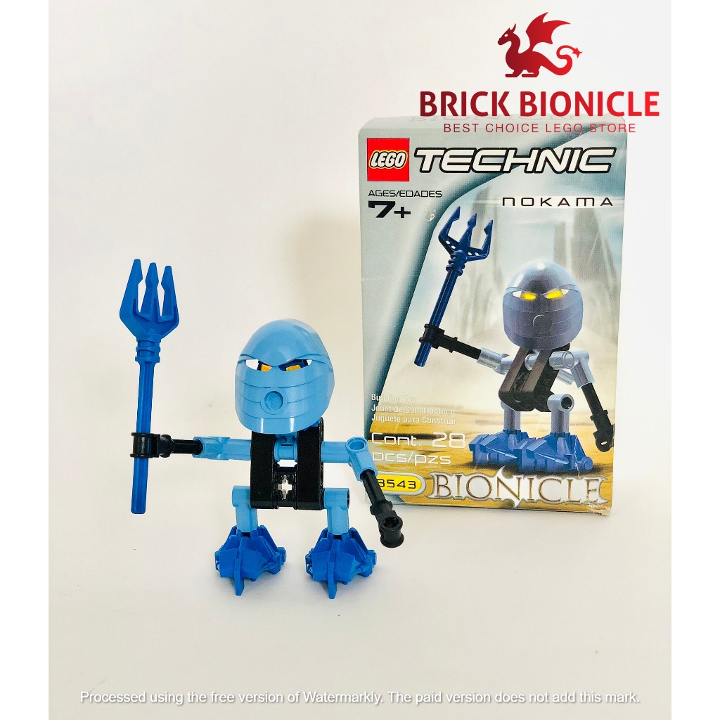 BIONICLE AUTH - ĐỒ CHƠI BIONICLE - 8543 TURAGA NOKAMA