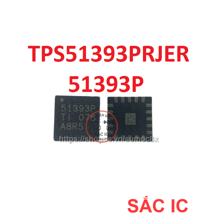 [TPS39] TPS51393PRJER TPS51393P 51393P TPS51393 51393 ic nguồn trên bo mạch - Mới nguyên bản - Origi