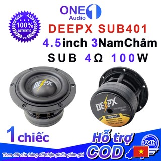 Củ loa sub DEEPX SUB401 4.5inch 4Ω 100W 3Nam Châm Bass Cực Đã, Nghe Nhạc & Xe Hơi