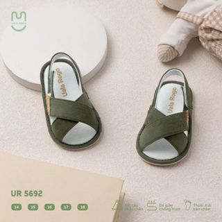 Dép bé trai bé gái tập đi Ualarogo sandal đế cao su chống trượt xăng đan quai dán điều chỉnh 5668