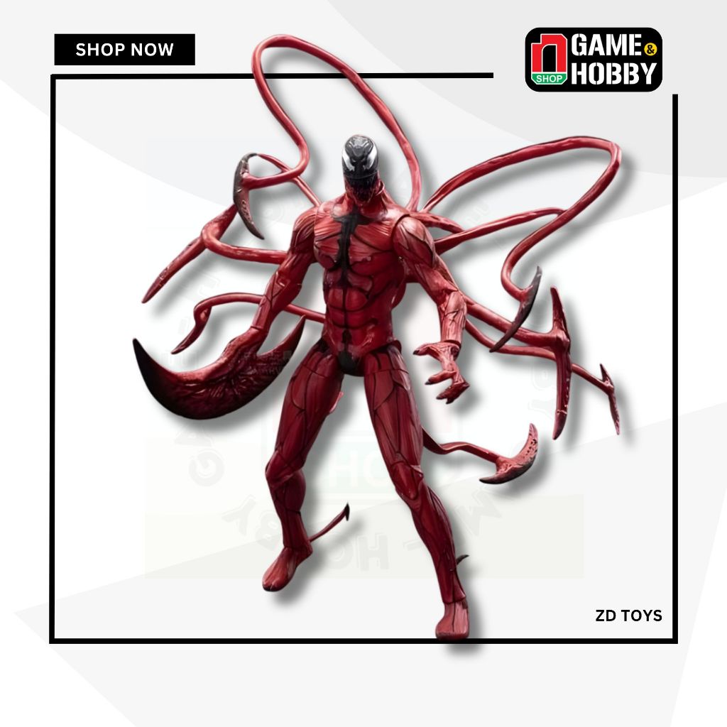 Marvel - Carnage (9 Inch) - Mô hình chính hãng ZD Toys