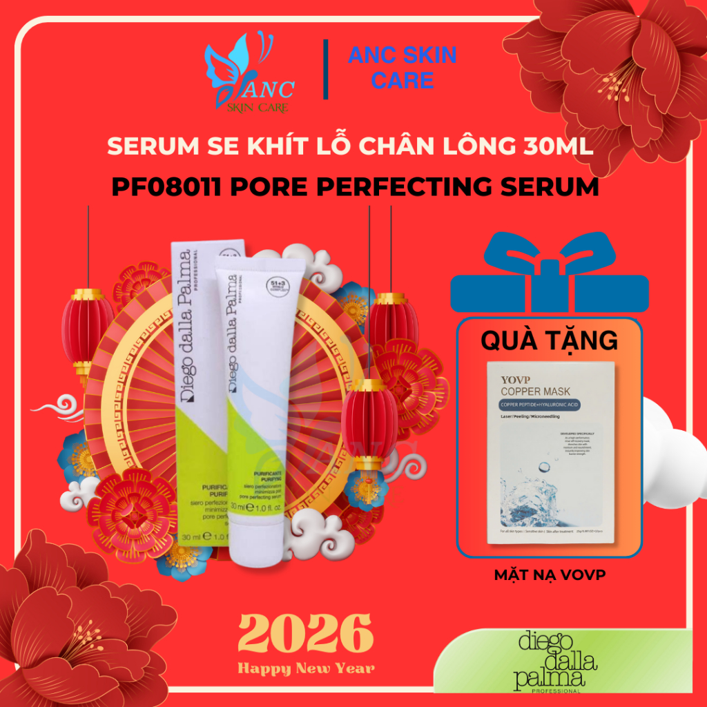 Serum Se Khít Lỗ Chân Lông PF08011 Pore Perfecting Serum Diego Dalla Palma 30ml