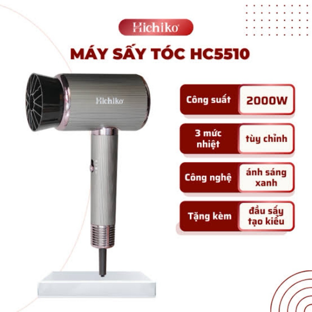 Máy sấy tóc Hichiko hair dryer HC-5510