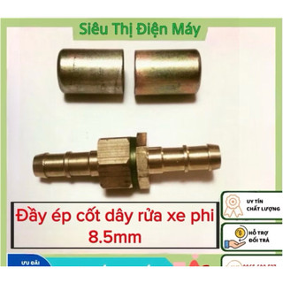 [ 30 bộ/ Túi ] Đầu Ép Cốt Dây Rửa Xe Phi 8.5mm