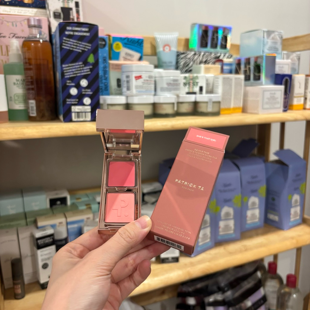 [Bill Sephora] Má Hồng Patrick Ta Mini Major Headlines Double-Take Crème & Powder Blush Duo