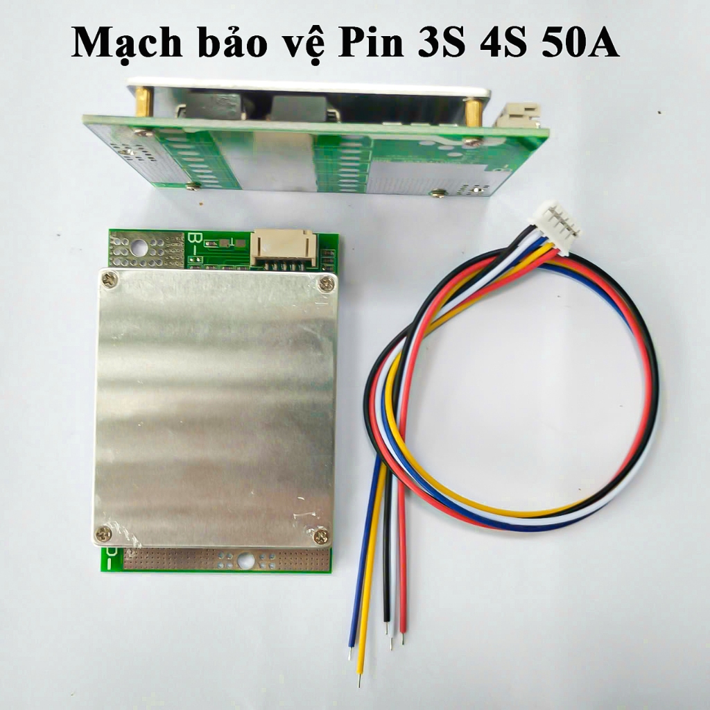 Mạch bảo vệ cân bằng 3S 4S 50A sạc xả chung cổng