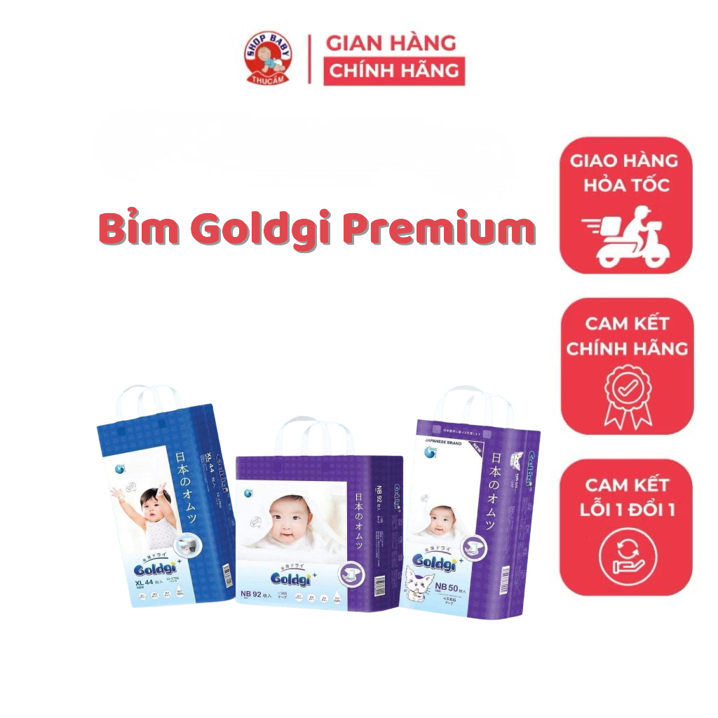 Bỉm Goldgi Premium Nhật Bản