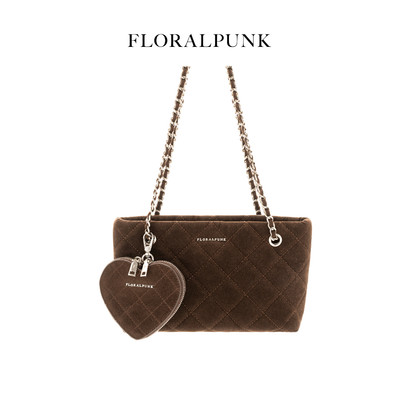 Túi xách Floralpunk Yvonne Bag - Suede Brown