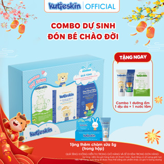 (Tặng kem chàm sữa 5g) Combo Đi Sinh đầy đủ cho mẹ New - Đón bé chào đời (Nước tắm gội + Kem dịu da + Kem dưỡng ẩm)