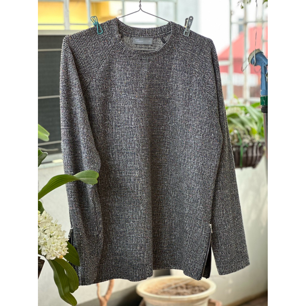 21st urban cement sweater oversize