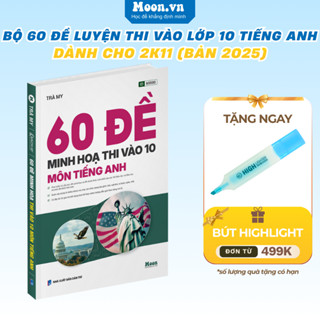 Sách - Bộ 60 Đề Ôn Thi Lớp 10 Môn Tiếng Anh Dành Cho Học Sinh Lớp 9 Lên 10 Phiên Bản 2026