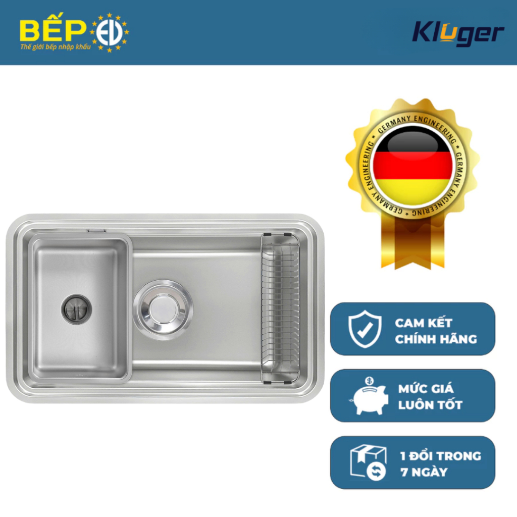 Chậu rửa bát Kluger KO7847FS Plus