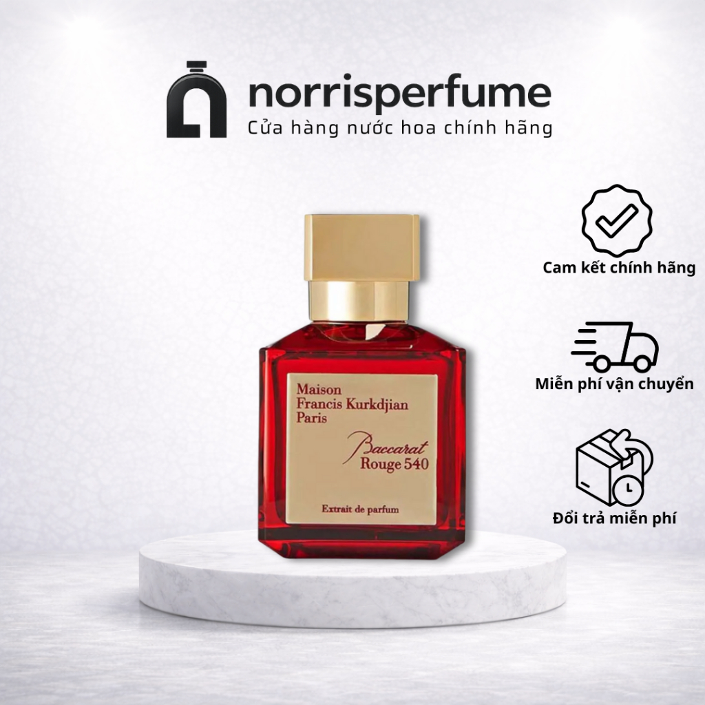 [Chính hãng] Nước hoa unisex 70ml 𝗠𝗙𝗞 𝗕𝗮𝗰𝗰𝗮𝗿𝗮𝘁 𝗥𝗼𝘂𝗴𝗲 𝟱𝟰𝟬 𝗘𝘅𝘁𝗿𝗮𝗶𝘁 𝗗𝗲 𝗣𝗮𝗿𝗳𝘂𝗺 thơm lâu