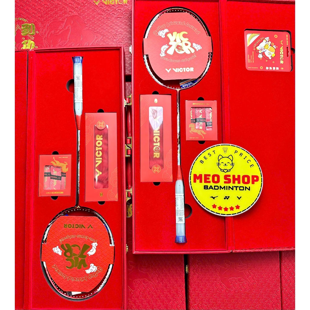 Vợt Cầu Lông Victor Auraspeed HS Plus CNY Nội Địa Taiwan Full Set (Version New Year 2026 Limited)