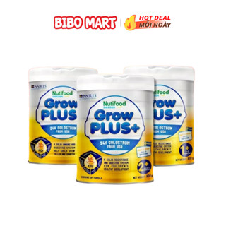 Sữa GrowPLUS+ Vàng Lon 800g Sữa Bột Cho Bé Phát Triển Chiều Cao Tăng Sức Đề Kháng Tăng Cân-Bibo Mart