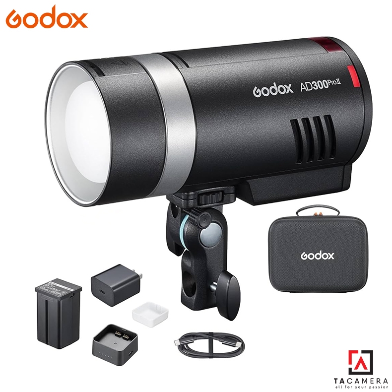 TA Camera: Đèn Flash Ngoại Cảnh Godox AD300 Pro ii (New 2026)