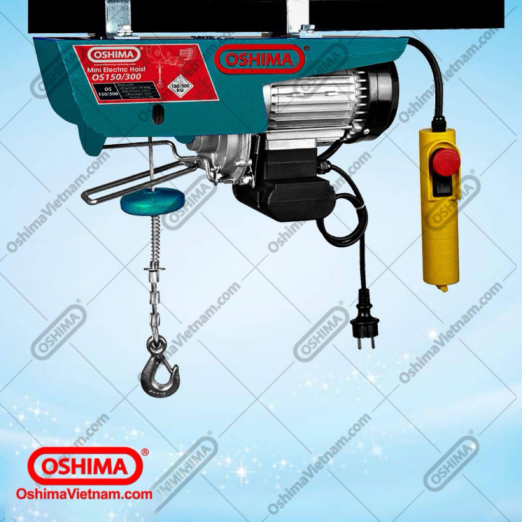 Máy tời điện Oshima OS 150/300/ palang điện Oshima OS 150/300