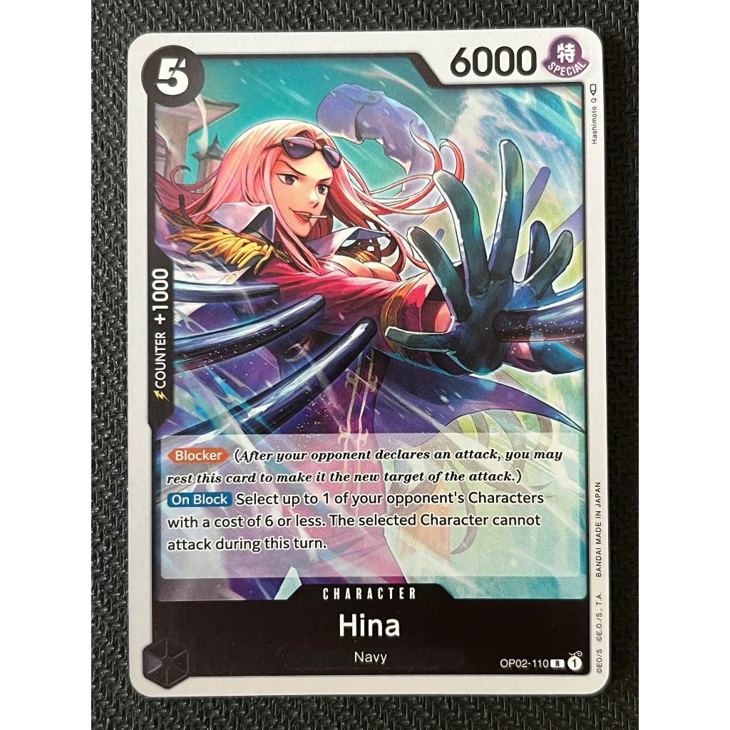 Thẻ bài One Piece OP02-110 - Hina - Character - Rare