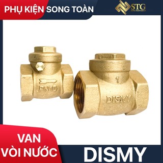 Van 1 Chiều Lá Ren Đồng Thau PN10/ Copper Threaded One Way Valve - Thương Hiệu Dismy