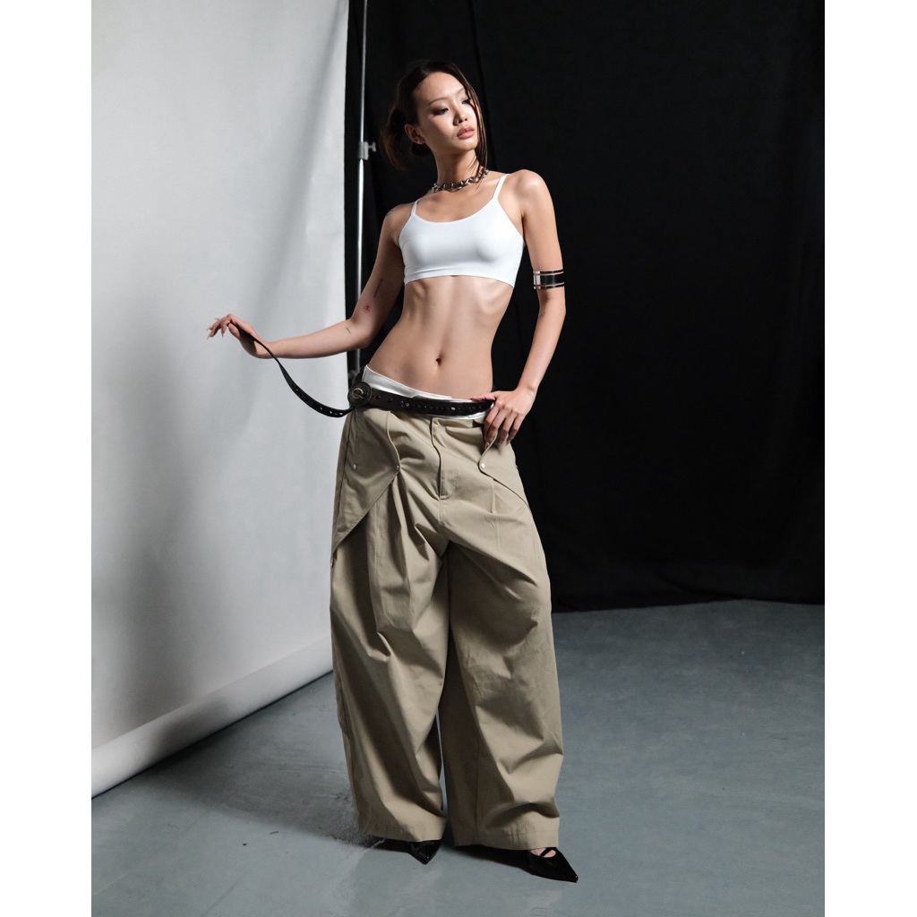 Quần RVB SHINKA DRIFT Pant BEIGE / BLACK