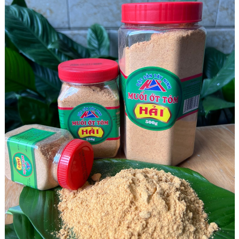 Muối tôm nhuyễn sặc Tây Ninh hủ 100g/250g/500g - Muối ớt Hải - Đặc Sản Tây Ninh