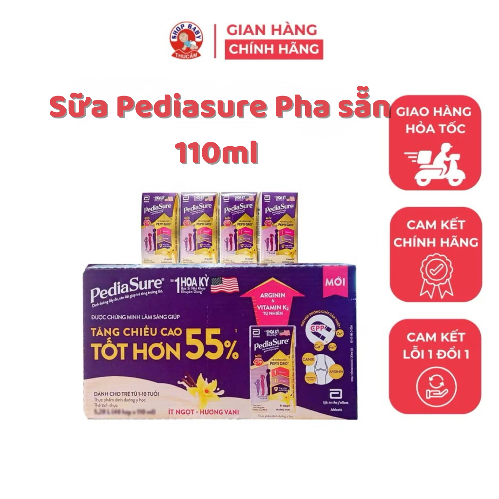 Sữa Pediasure Pha sẵn 110ml