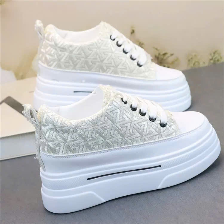 [ Hàng ỏrder] giày thể thao đế độn nữ quảng châu 8cm