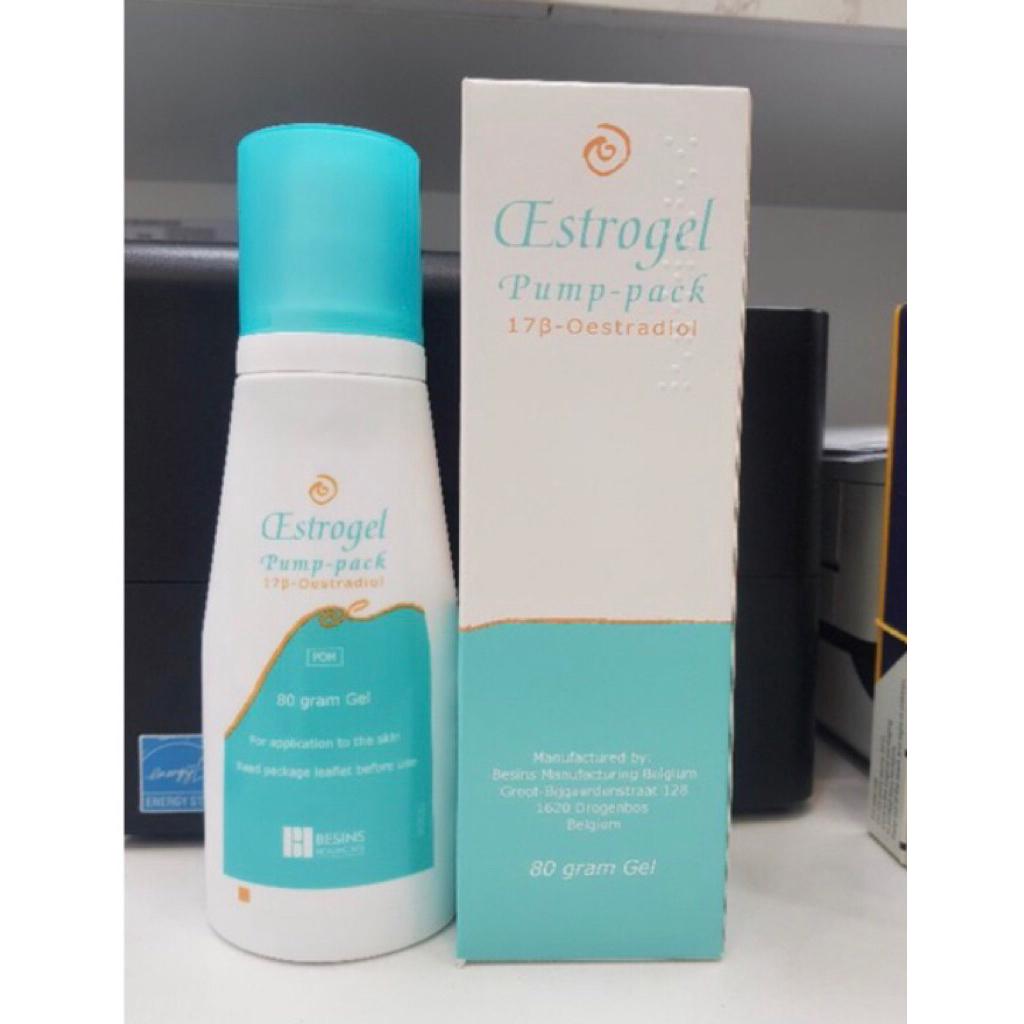 Oestrogel pump mẫu mới có van định liều chính xác thay cho thước đo liều tương đối ở mẫu cũ